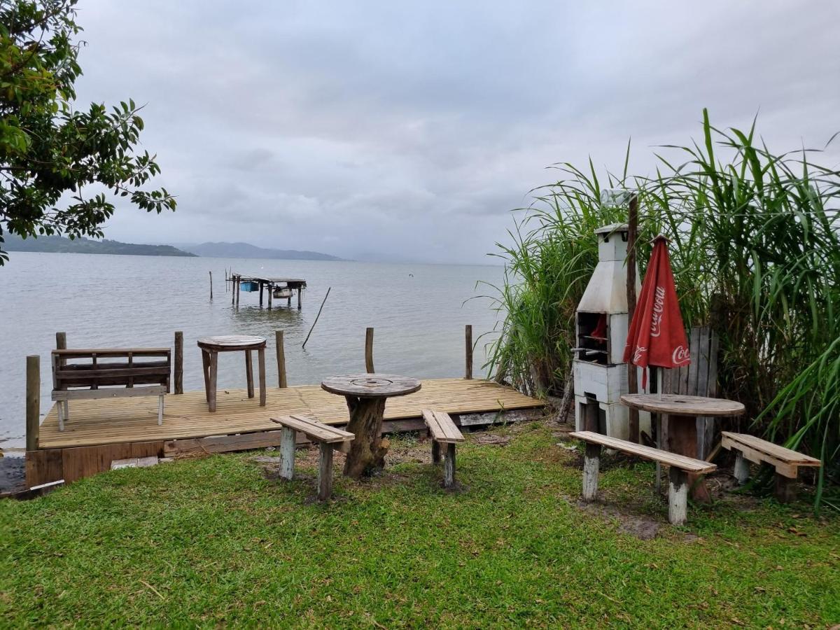 Casas De Ferias Laguna Bagian luar foto